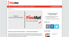 Desktop Screenshot of firemat.de